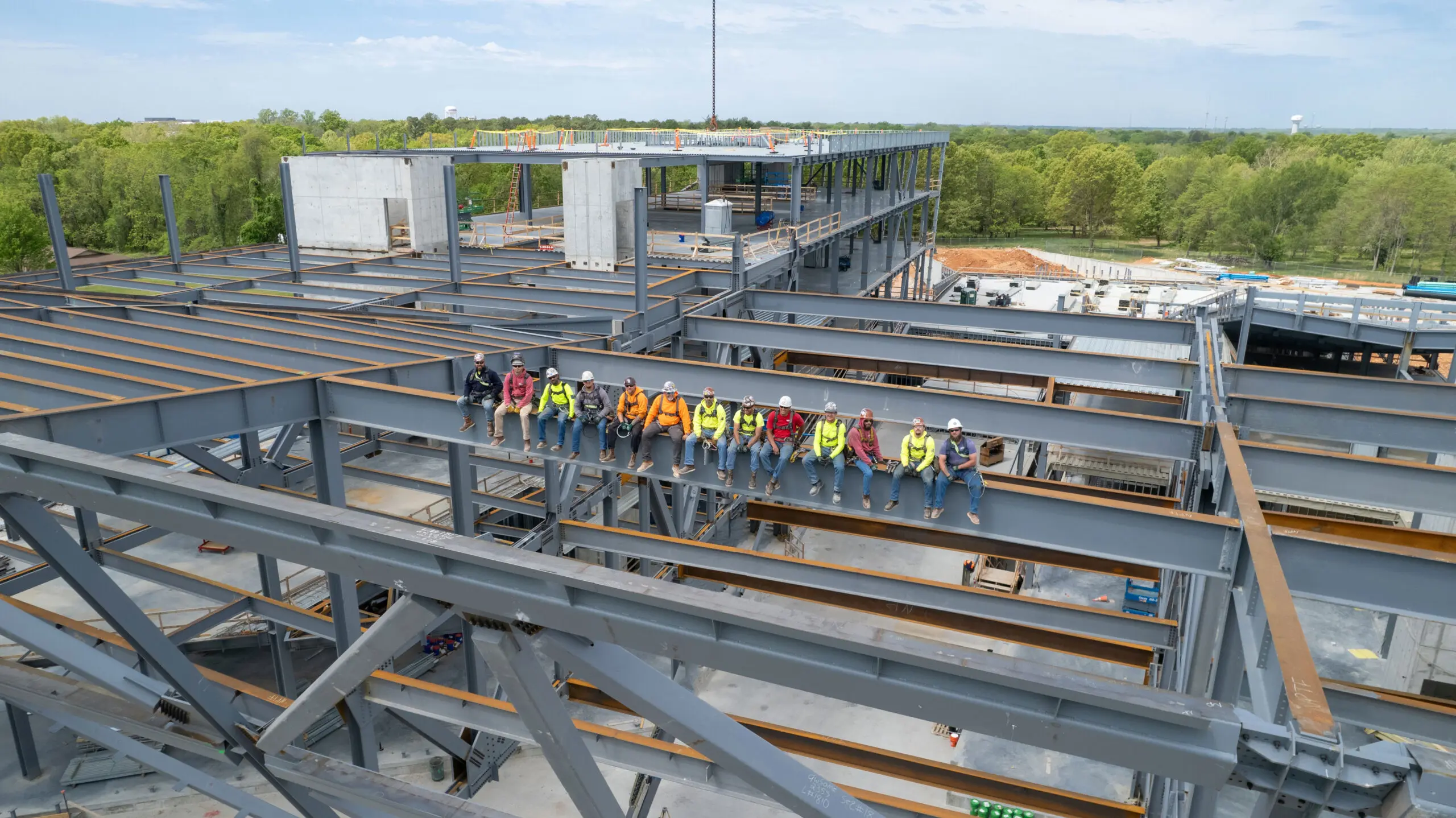 lunch atop a skyscraper recreation