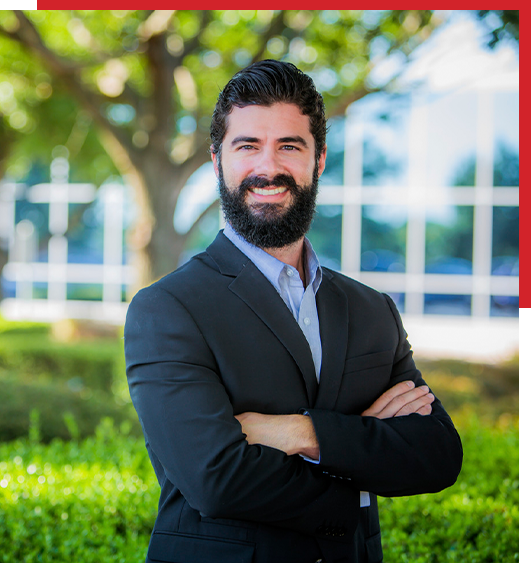 Portrait of Aaron Stoops.