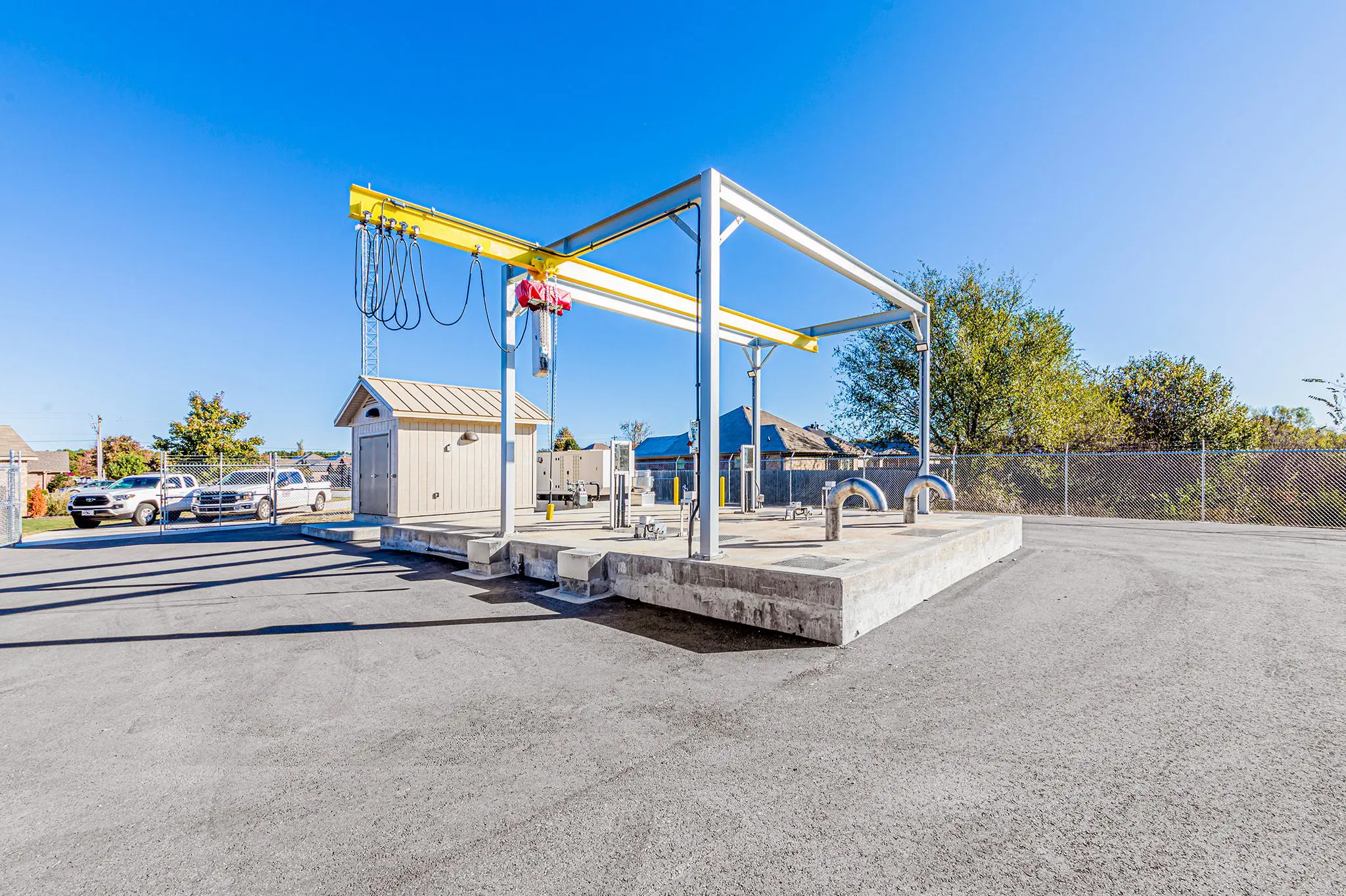 Pump station and lift station project in Arkansas.