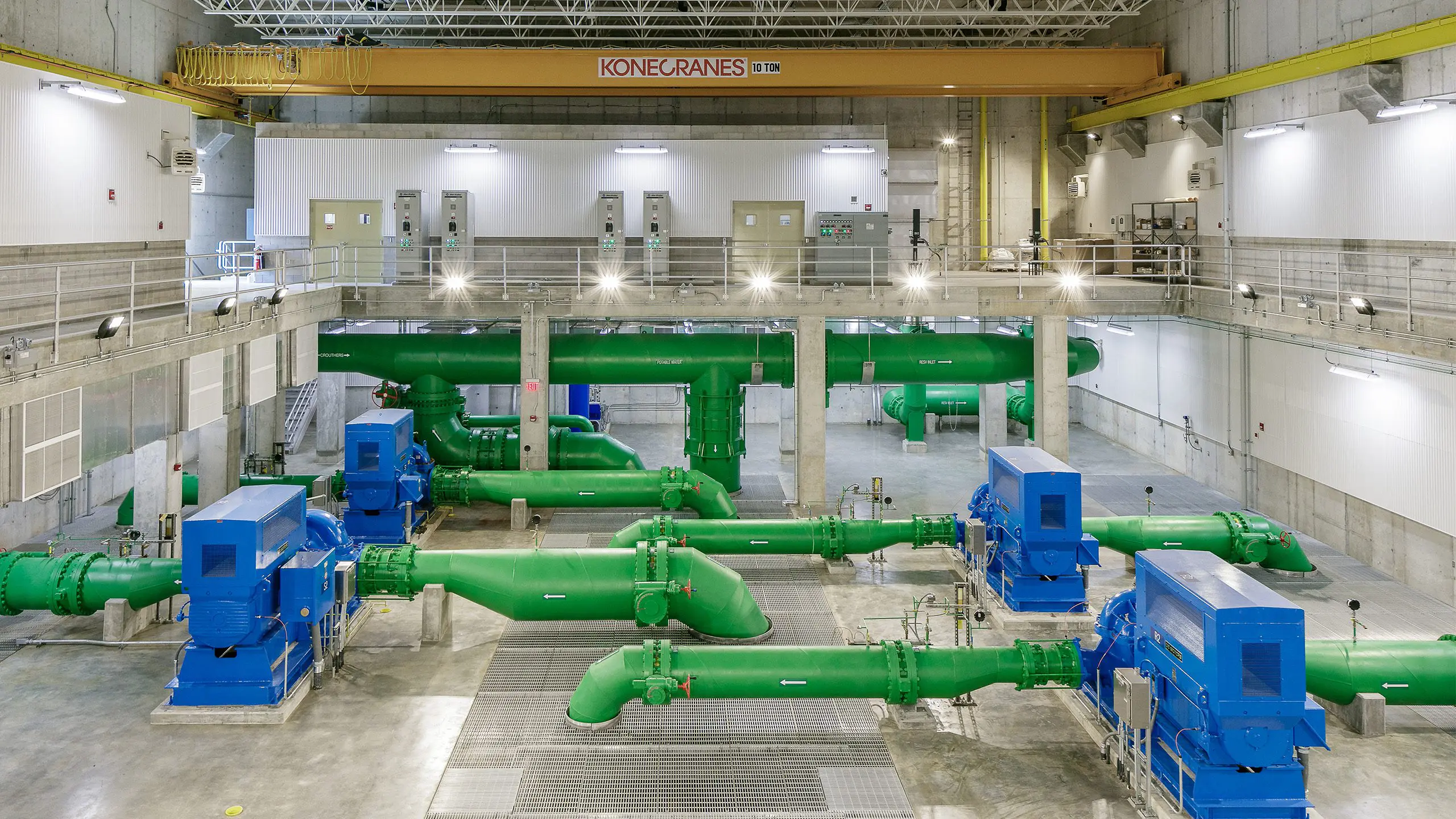 Hedge Lane Pump Station project by Crossland Heavy Contractors in the Kansas City metro.