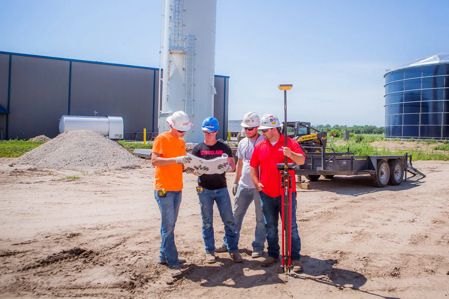 Crossland Heavy Contractors Kansas City division team photo.