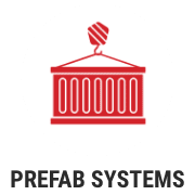 Prefab systems icon.