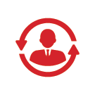 Repeat customers icon.