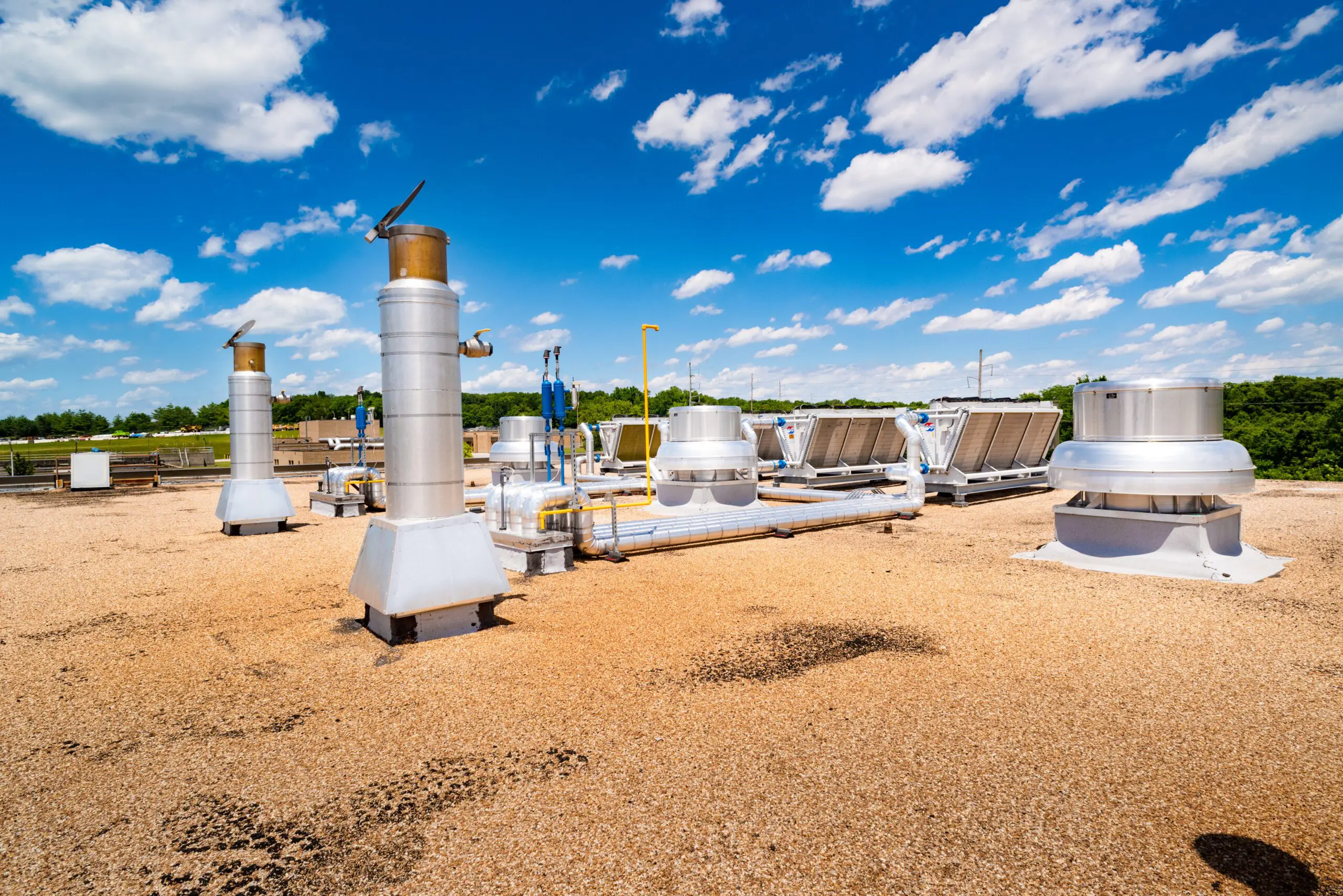Exterior of Southwest Clean Water Biosolids Treatment.