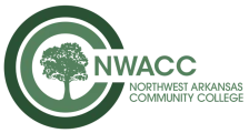 Logo of NIACC Bookstore featuring a green circular design with an abstract figure in the center, accompanied by the text "NIACC Bookstore" to the right in green and gray letters.