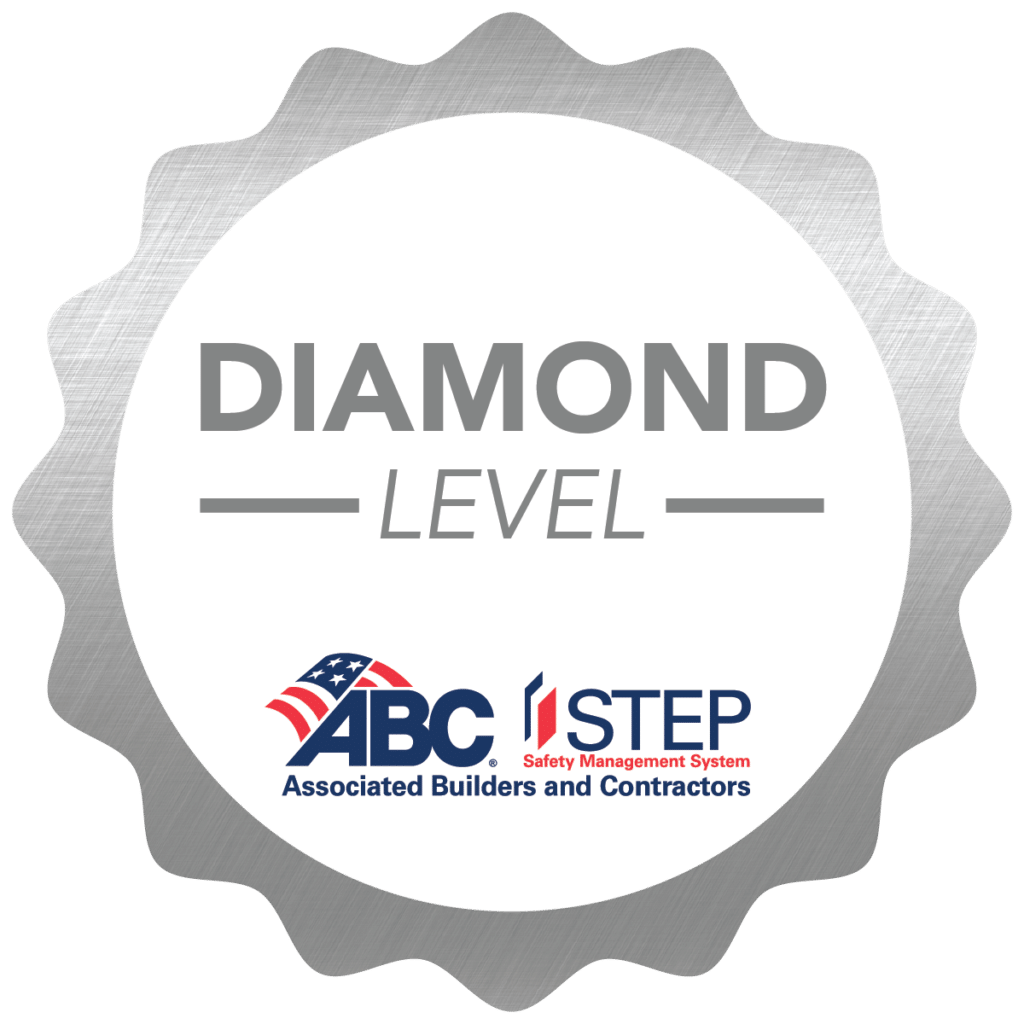 Diamond Level, Associated Builders and Contractors STEP Safety Management System