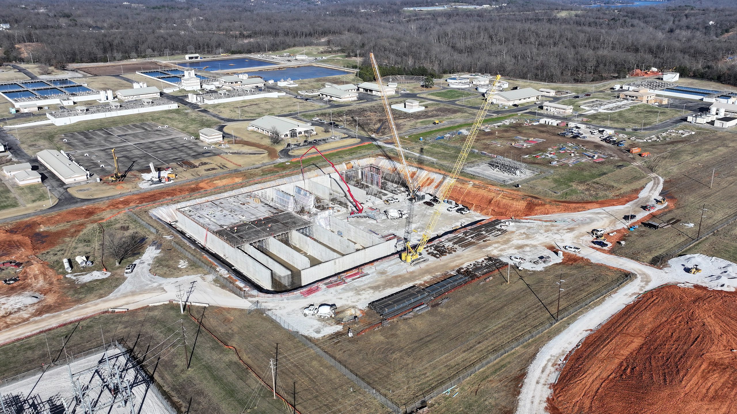 Beaver Water Treatment Plant project in Arkansas.