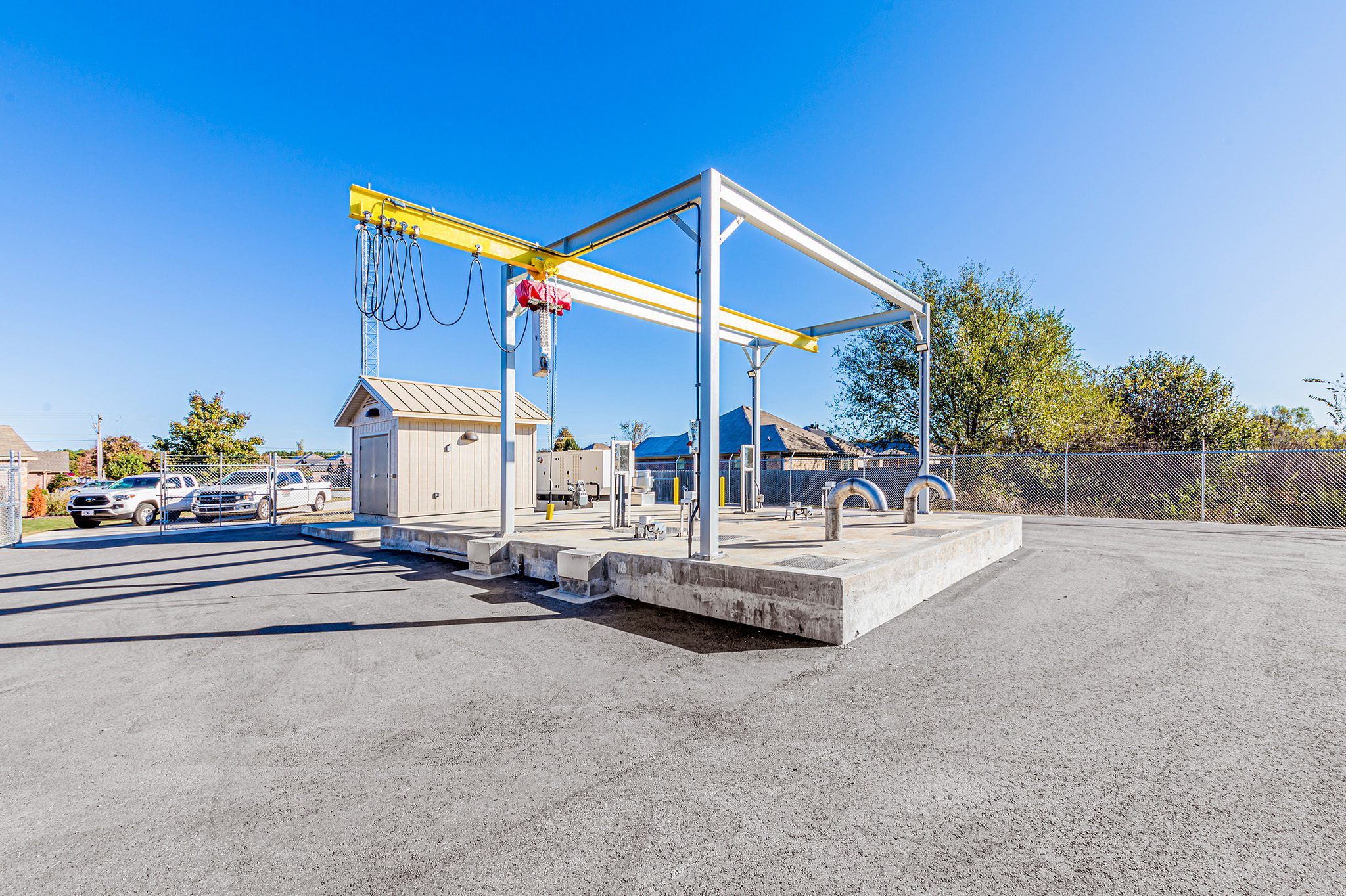 Pump station and lift station project in Arkansas.