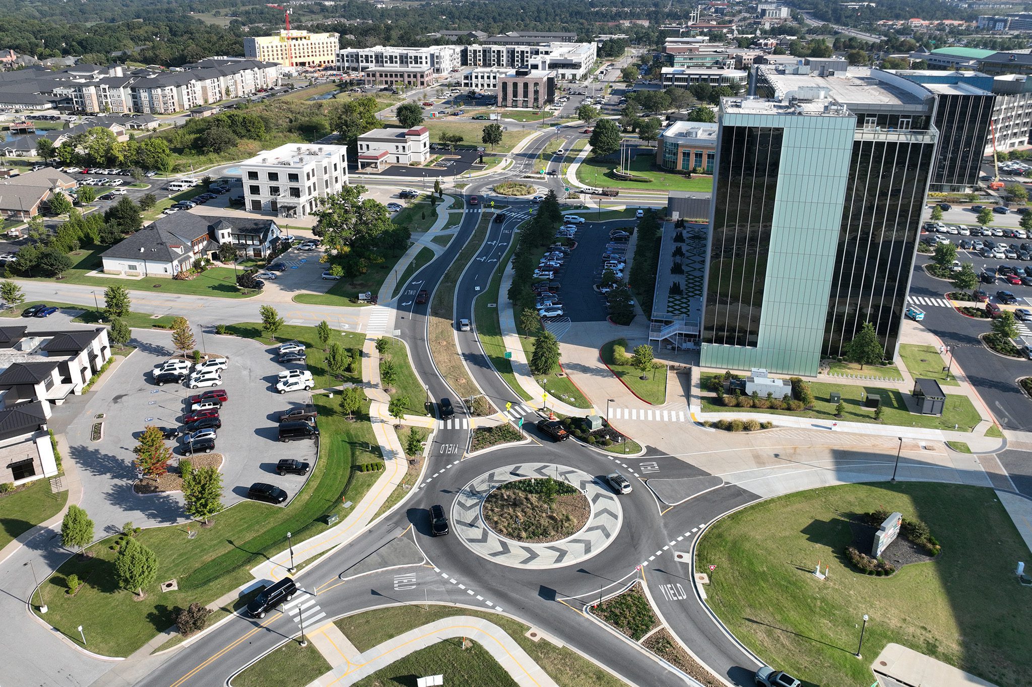 Roads and bridges infrastructure project in Arkansas.