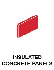 Icon of insulated concrete panels.