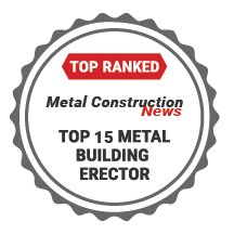 Top Ranked, Metal Construction News Top 15 Metal Building Erector