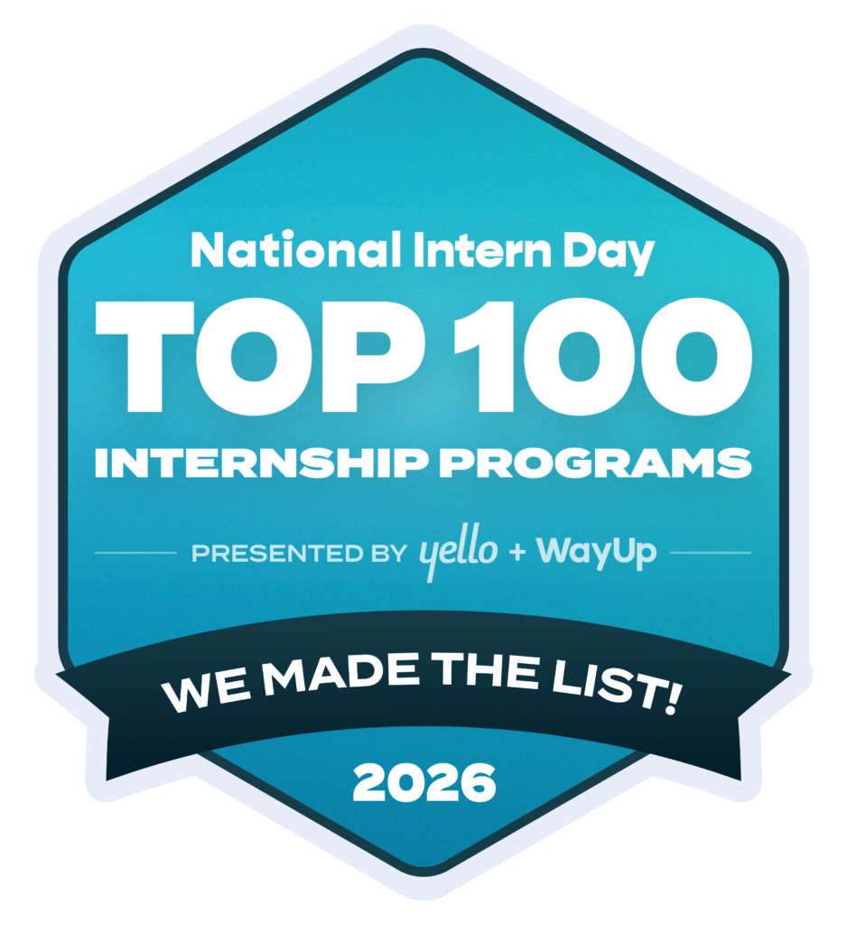 National Intern Day Top 100 Internship Programs 2026, We Made the List