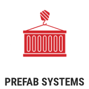Prefab systems icon.
