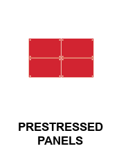 Icon of prestressed panels.